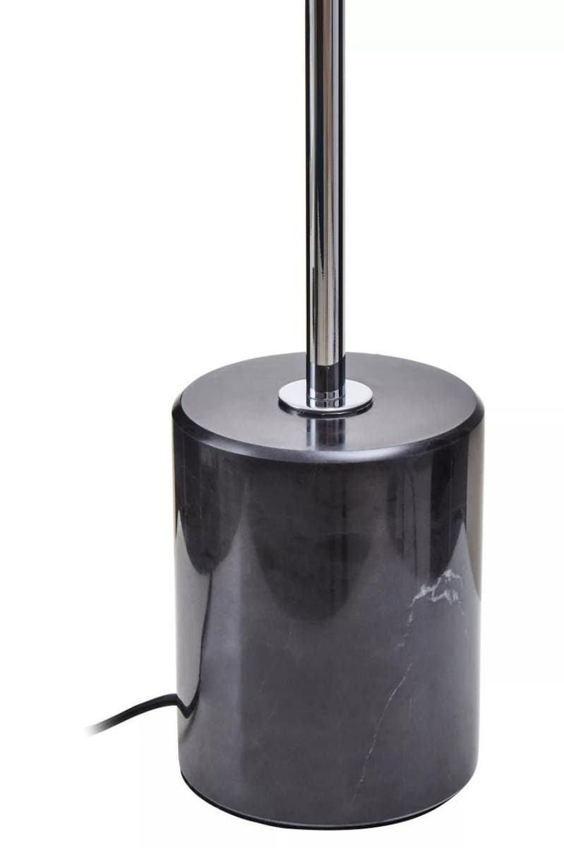 Revive Small Silver Finish Metal Table Lamp