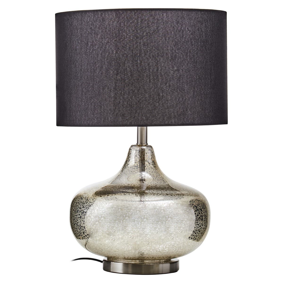 Luz Table Lamp With Black Linen Shade