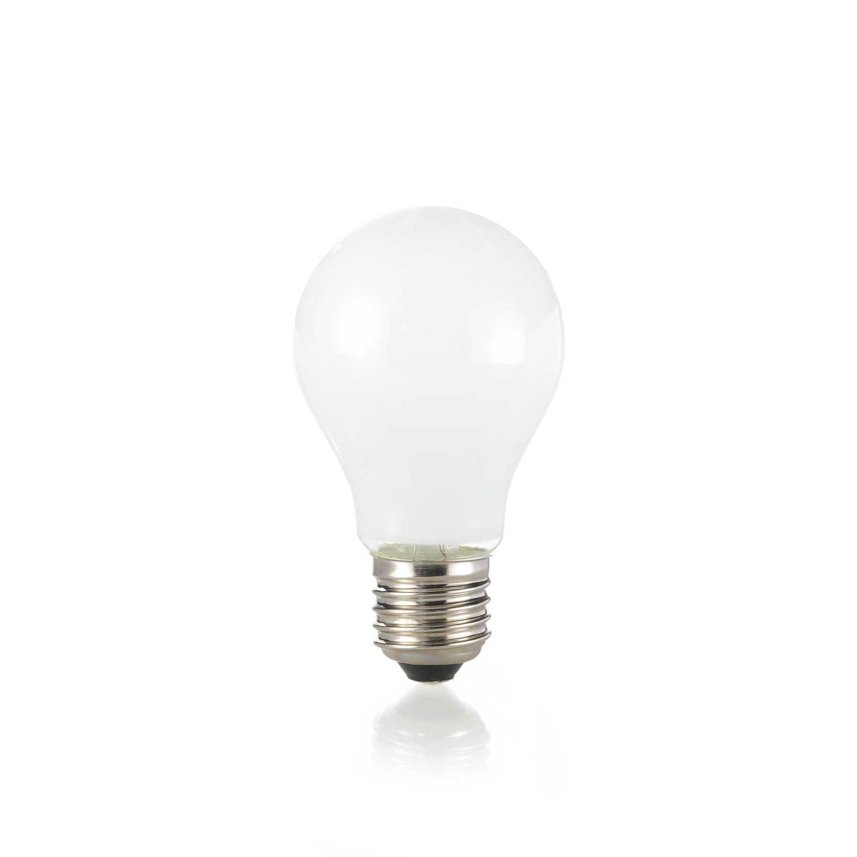 E27 Dimmable Globe Bulb 08W - 3000K, CRI80, White Finish