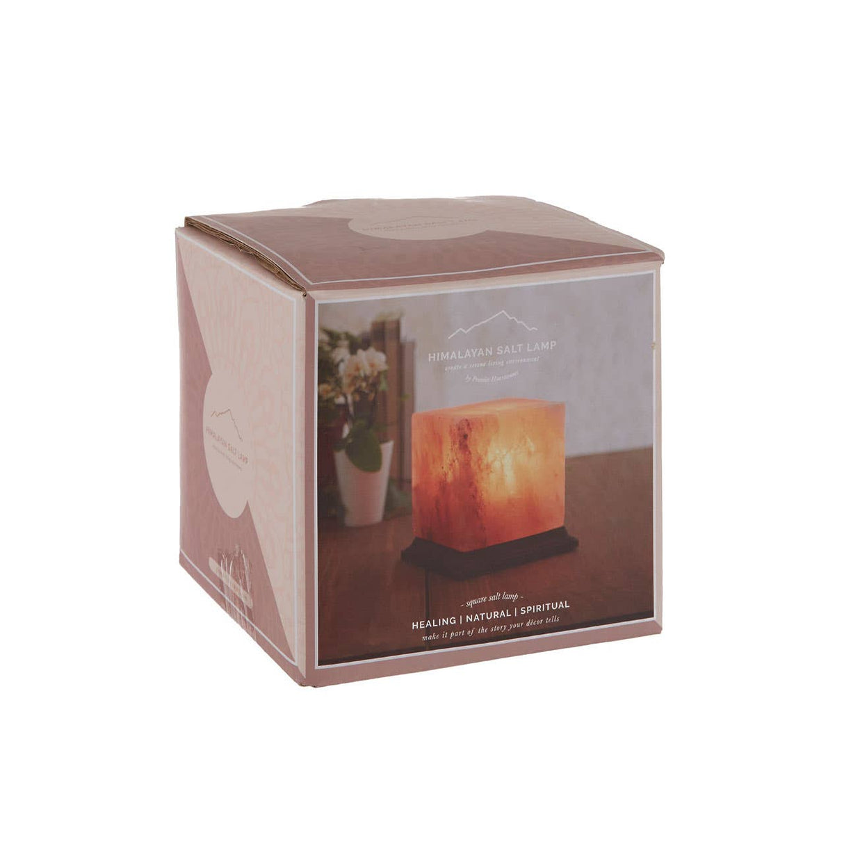 Box Salt Lamp With Eu Plug