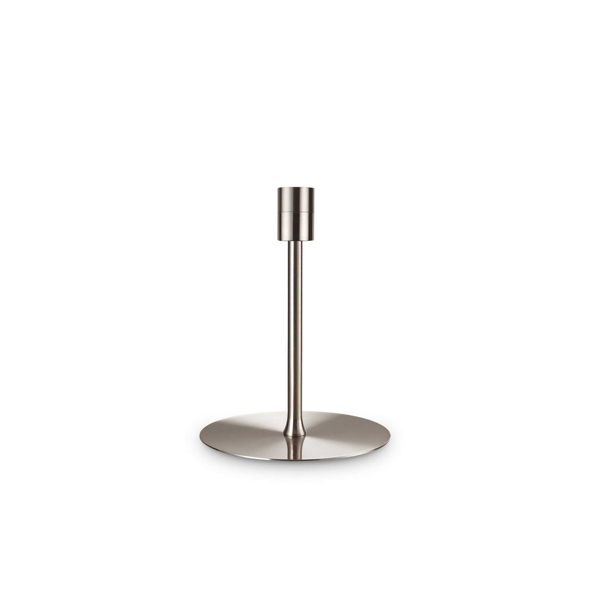 Contemporary Nickel Lamp Base - Small Edition