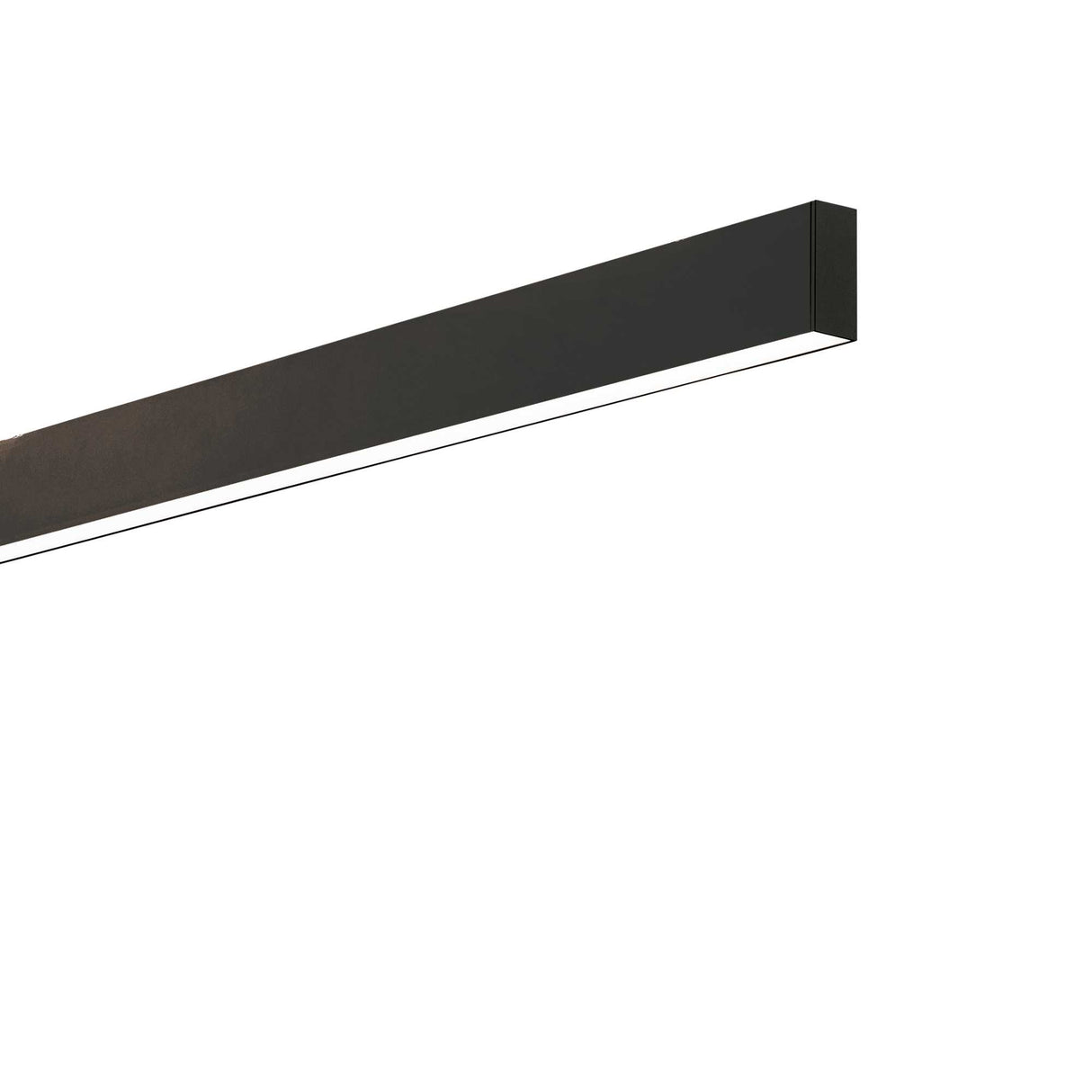 Steel Wide Luminaire 4000K Matte Black