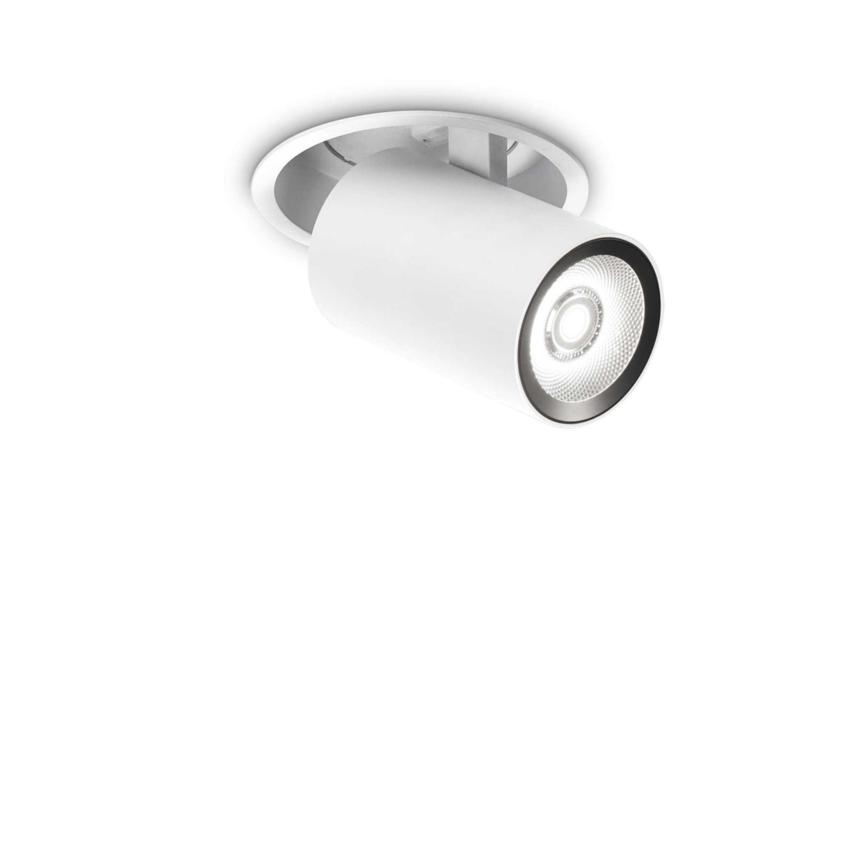 Sleek White 12W 4000K Recessed LED Light Fixture
