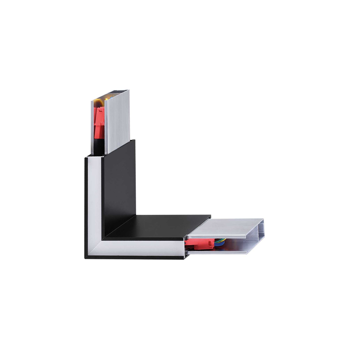 Sleek Black Linus Corner Light 4000K