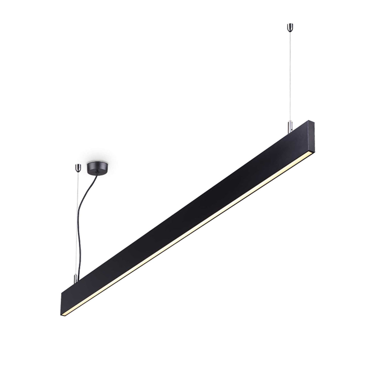 Sleek Black LINUS Pendant Light - 4000K Elegance