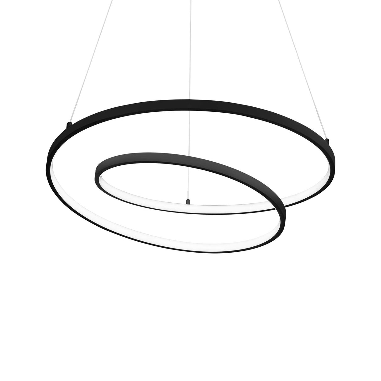 Black D80 ON/OFF Pendant Light by OZ