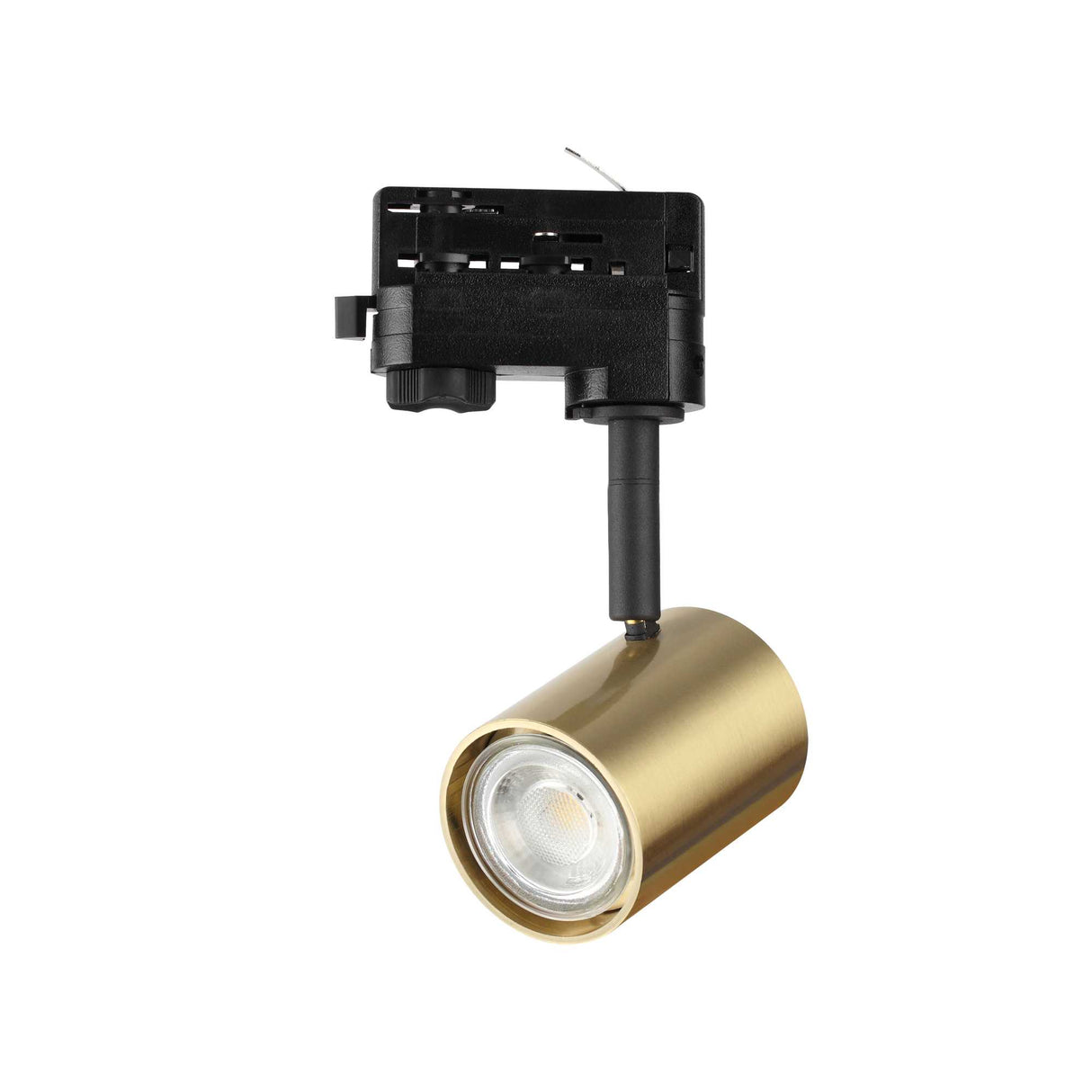 Brass Accent Spot Track Light