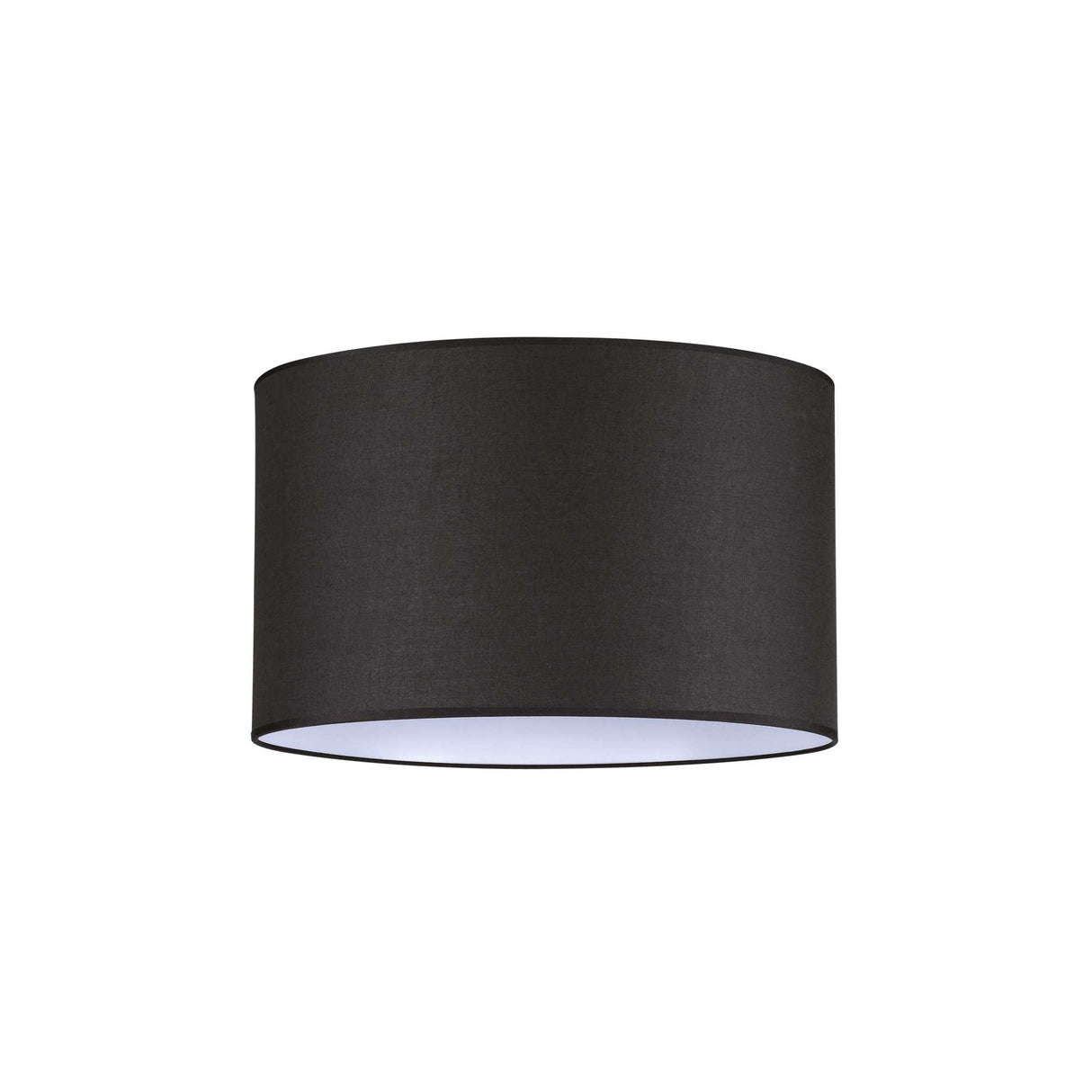 Elegant Black Cylinder Lampshade D45 - Contemporary Lighting Accent