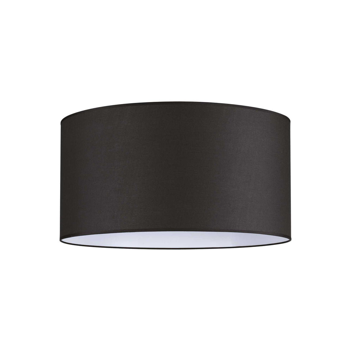 Elegant Black Cylindrical Lampshade D70
