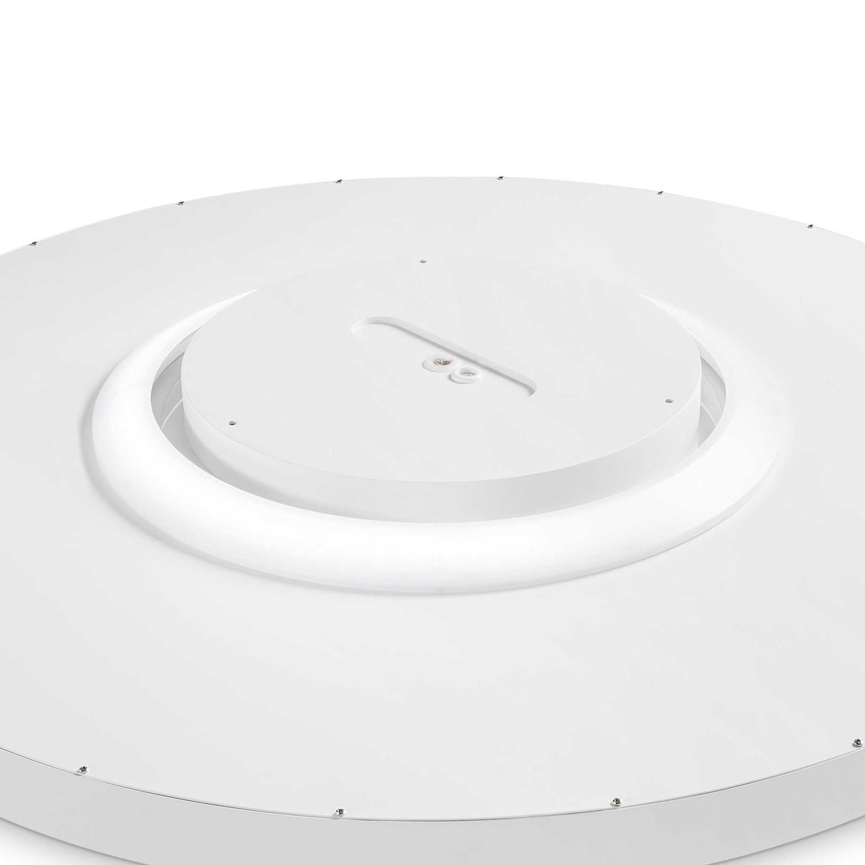 Eclipse Glow: Modern Ceiling Sphere in Cool White