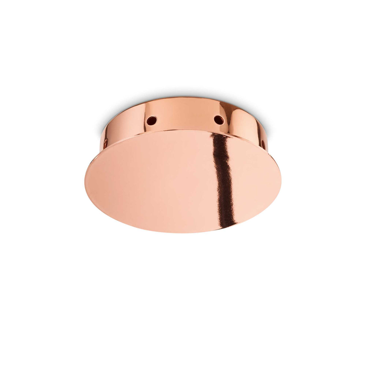 Magnetic Rosette 8-Light Copper Fixture