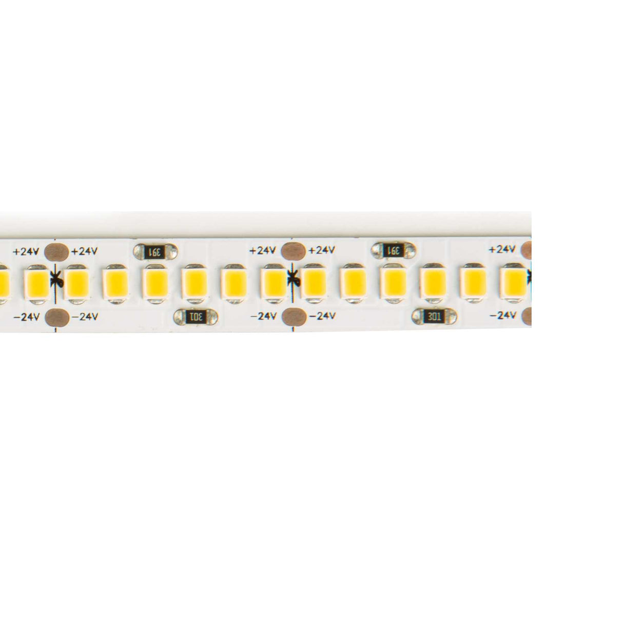 Warm White LED Strip Light - 20W/m, 3000K, CRI 90, IP65 Rated