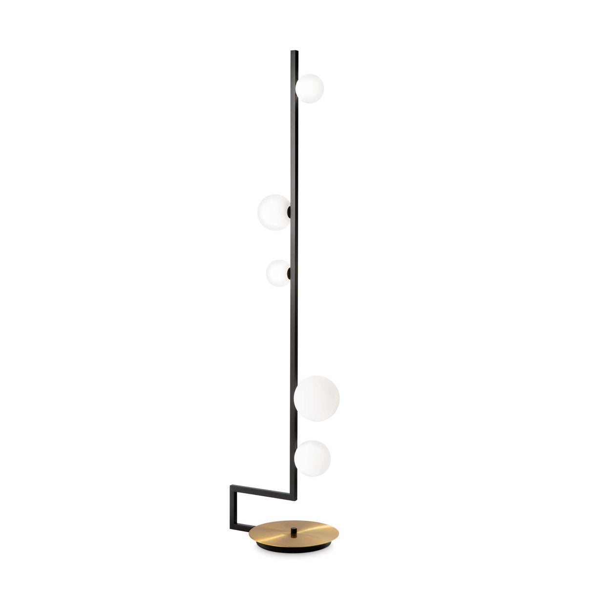 Radiant Aviary: 5-Globe Floor Lamp