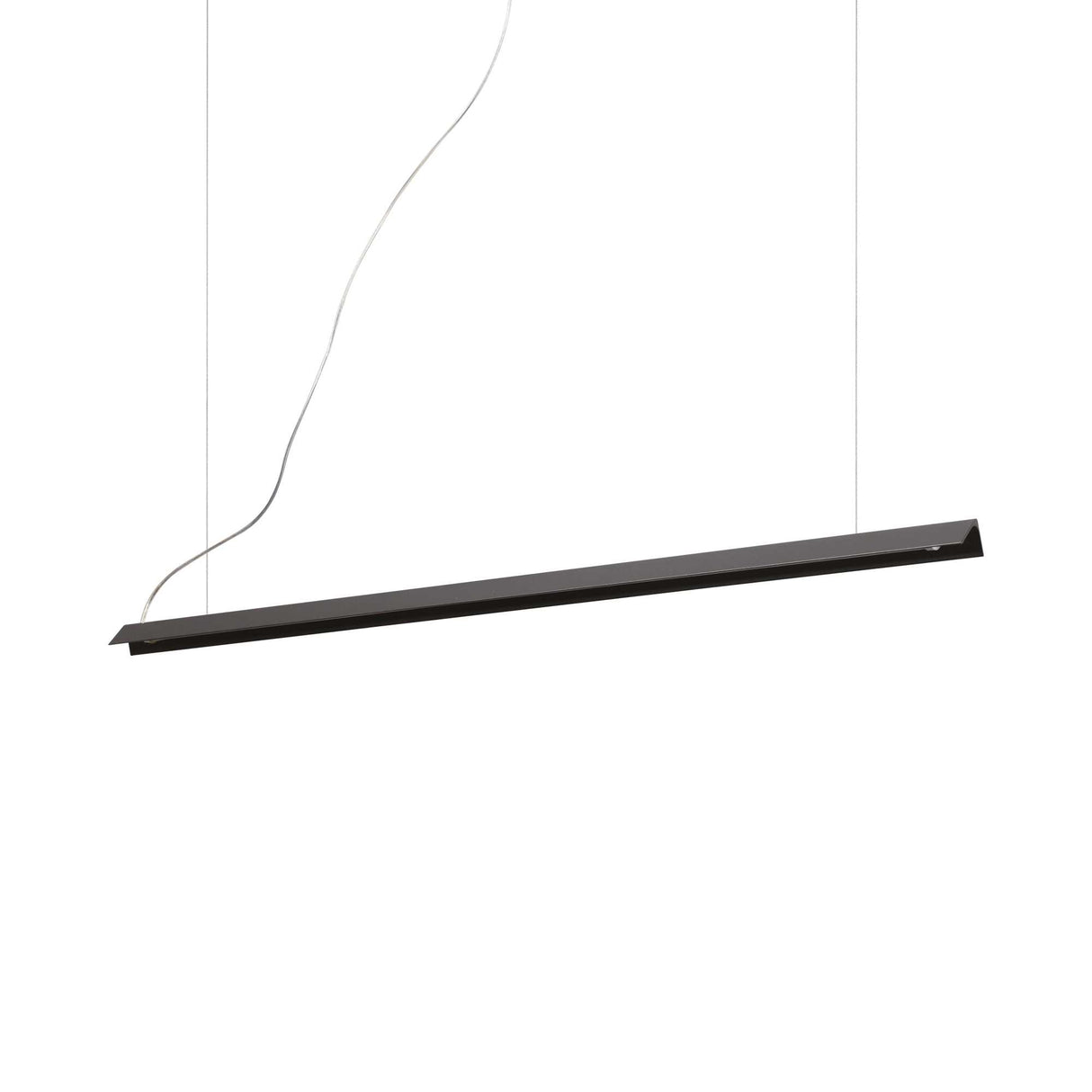 Sleek Black V-LINE Hanging Light Fixture