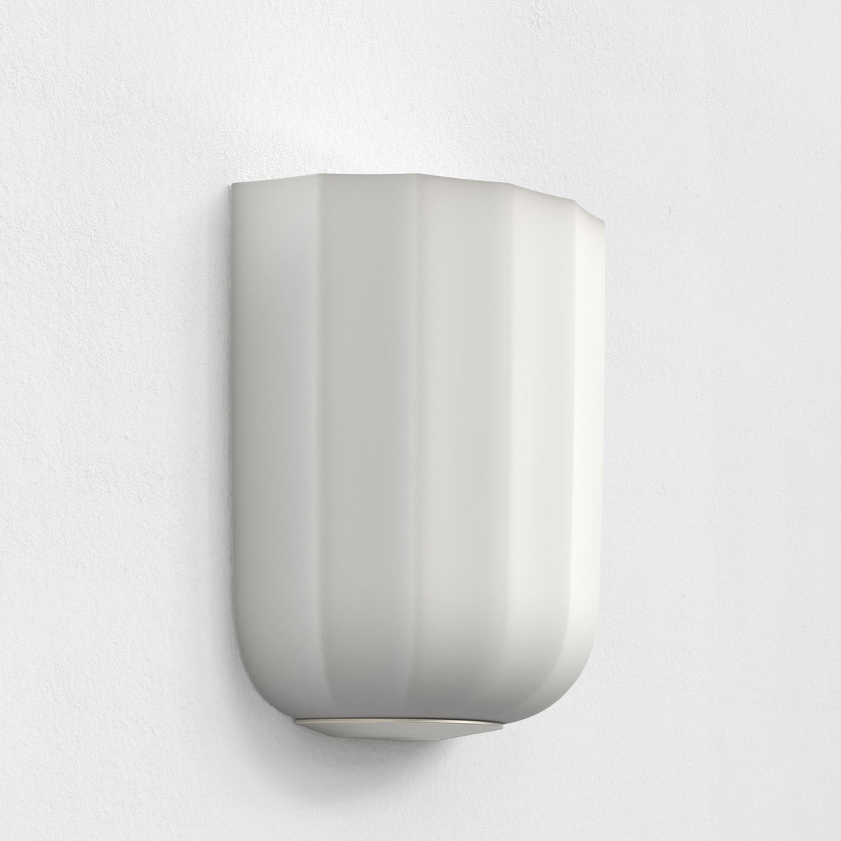 Elegant Nickel Wall Sconce with Frosted Glass Shade