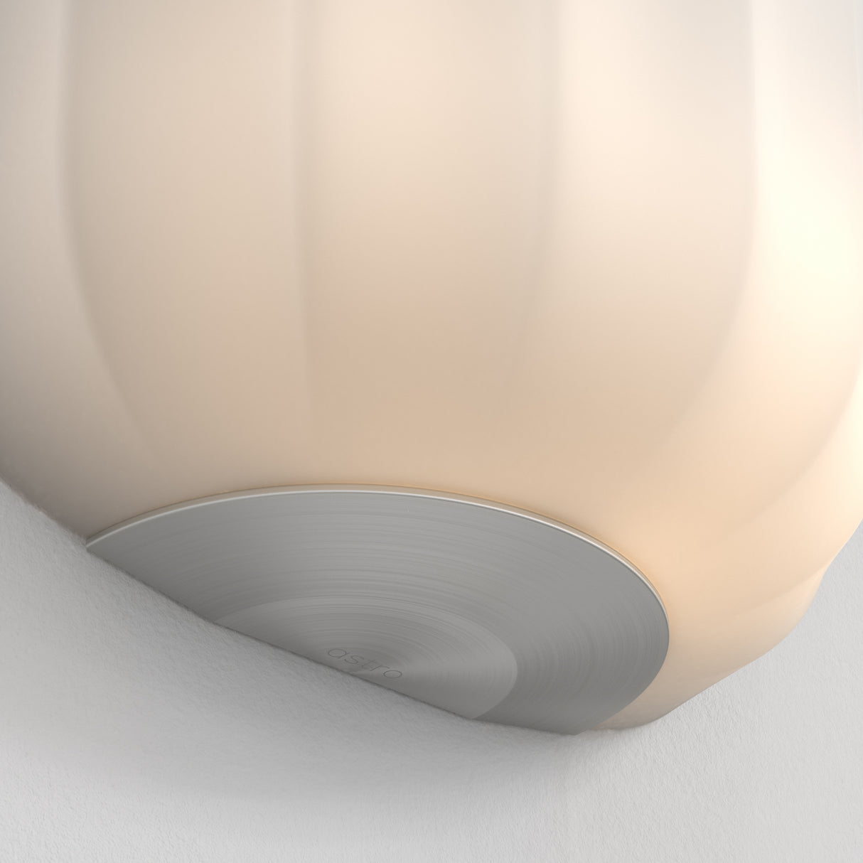 Elegant Nickel Wall Sconce with Frosted Glass Shade