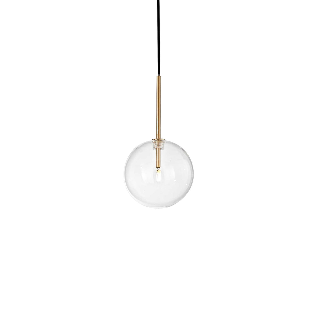 Radiant Brass Equinox Pendant Light D15 1-Bulb