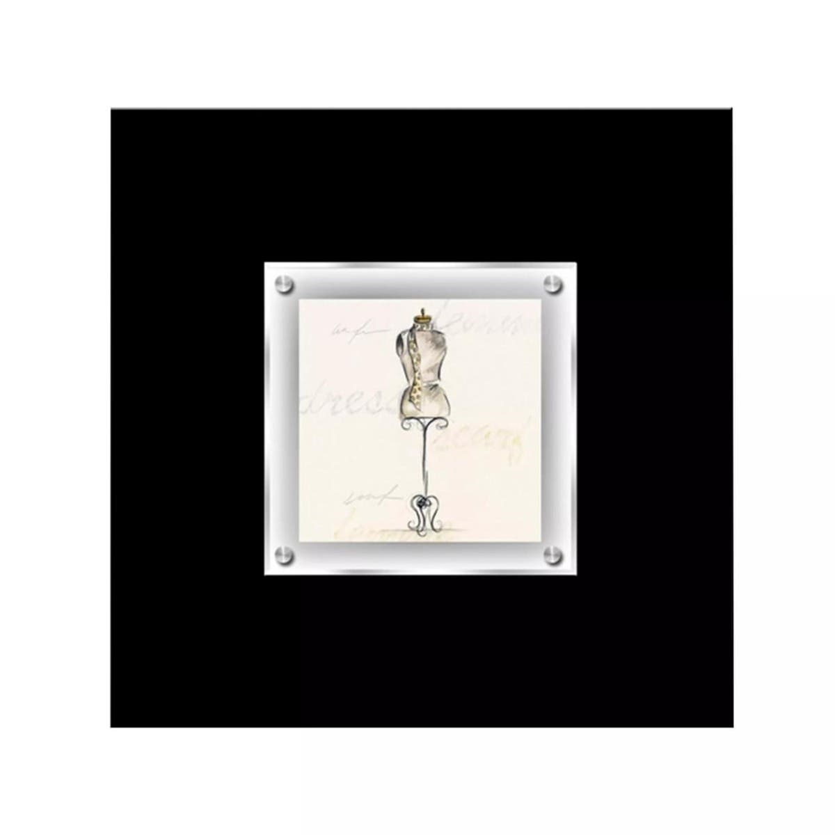 Boudoir Mannequin 2 Framed Wall Art