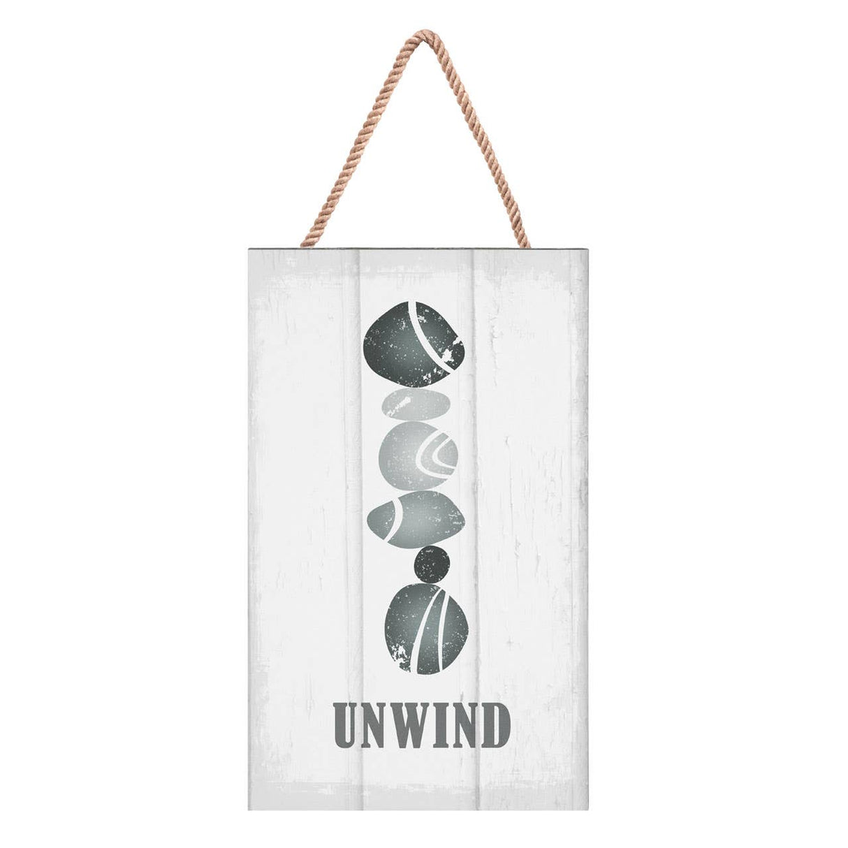 Spa "Unwind" Plaque