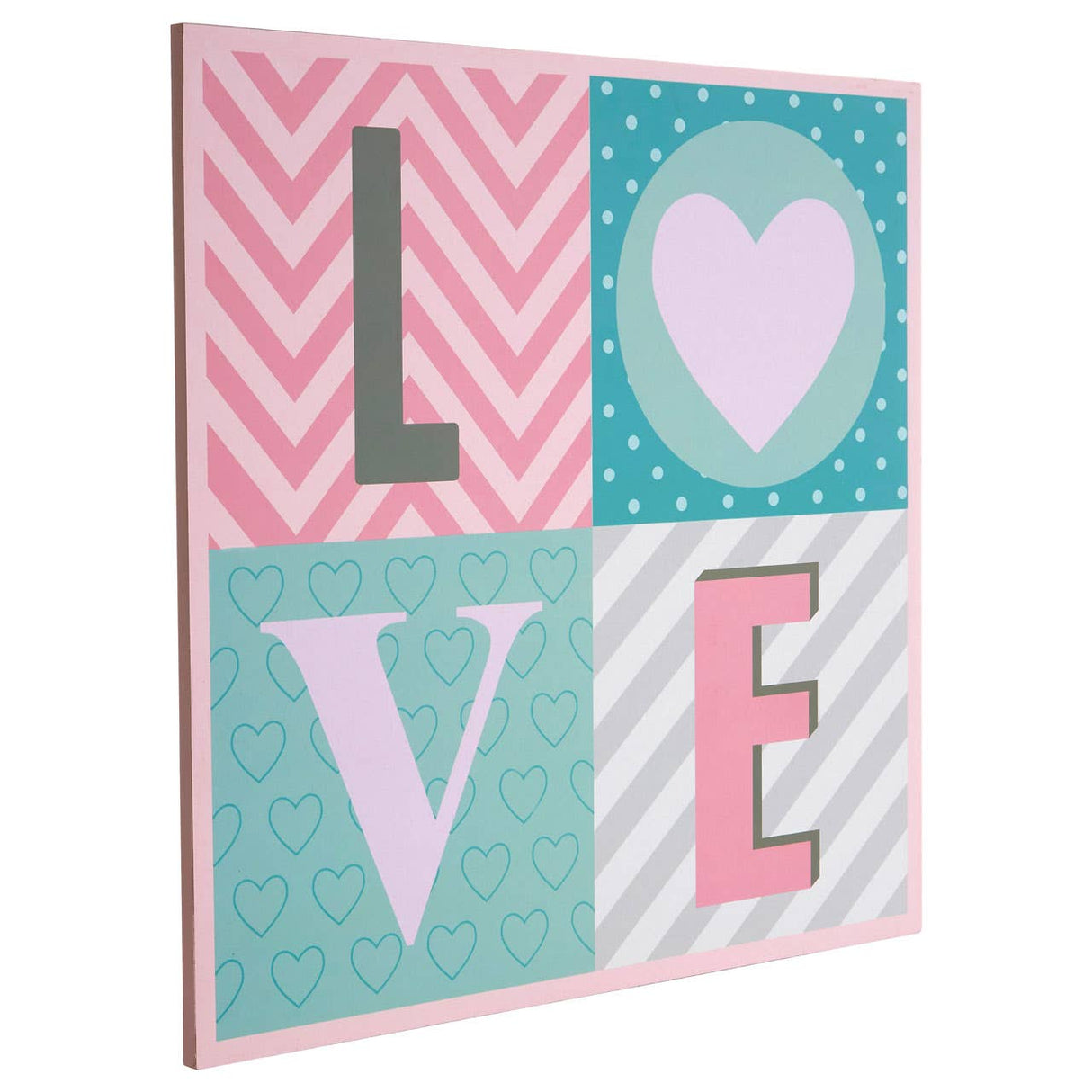Kids Love Love Wall Plaque