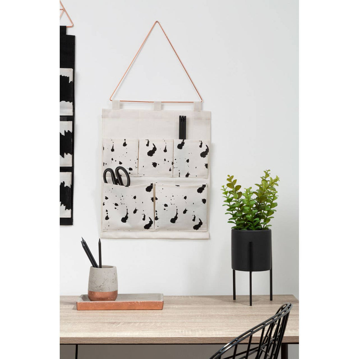 White Wall Pocket