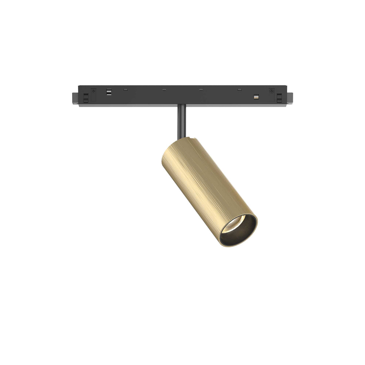 EGO Single 12W 3000K Track Light in Gold with On/Off Switch