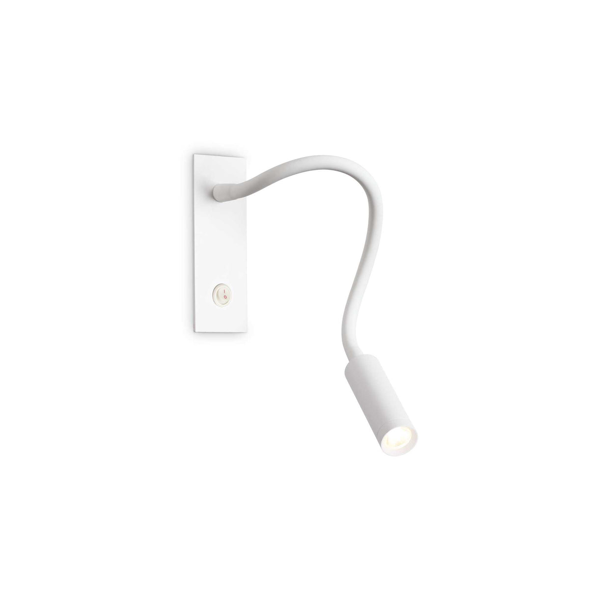 Elegant White IO Wall Light Fixture