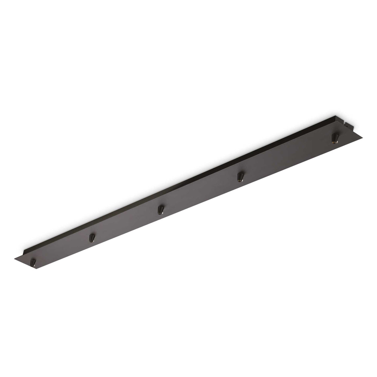 Linear Black 5-Light Chandelier Design