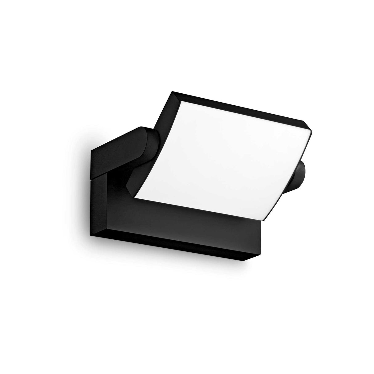 Elegant Black Swipe Wall Luminaire