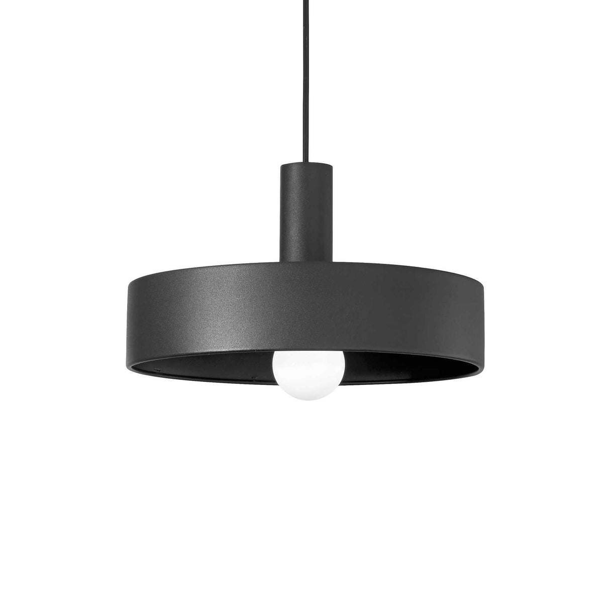 Sleek Black Modern Pendant Light