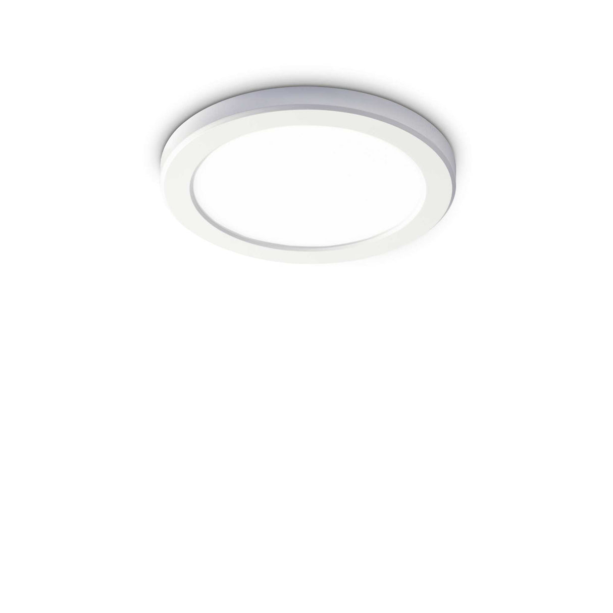 AURA Circular Ceiling Light 3000K in White Finish