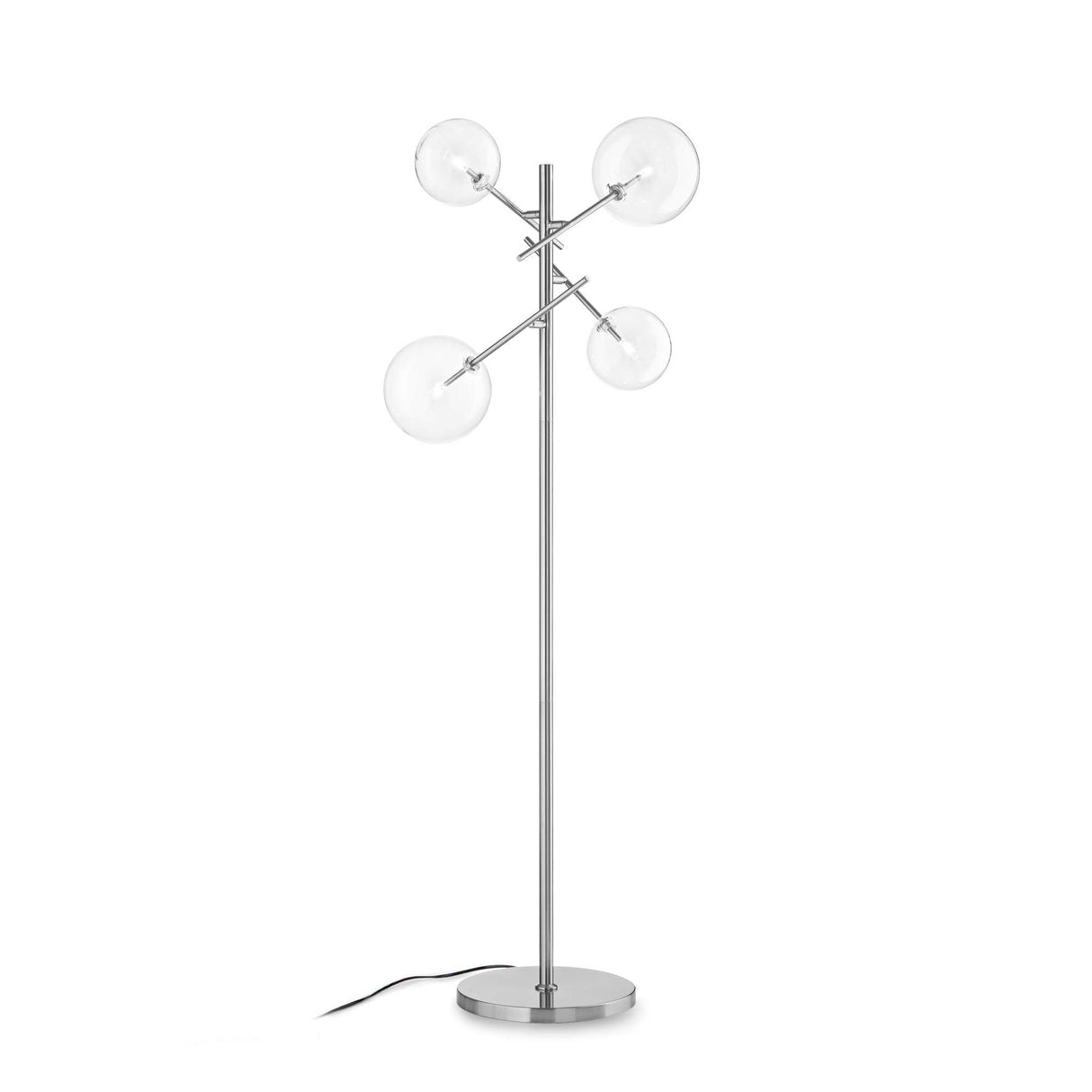 Chrome Equinox Quad Bulb Lamp