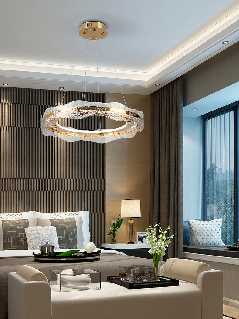 Golden Lira Pendant Light Ø60