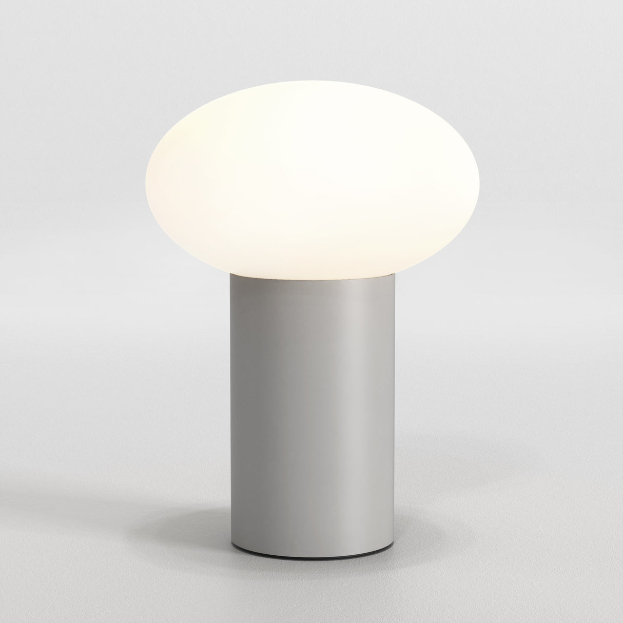 Pebble Grey Zeppo Portable Lamp