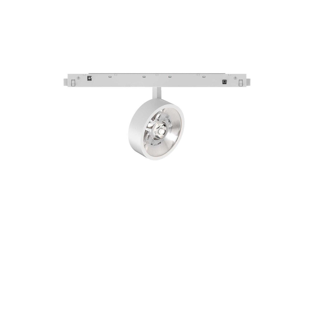 Sleek White EGO Track Light 09W 3000K DALI