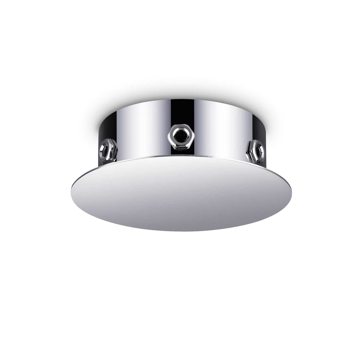 Magnetic Chrome 6-Light Ceiling Medallion
