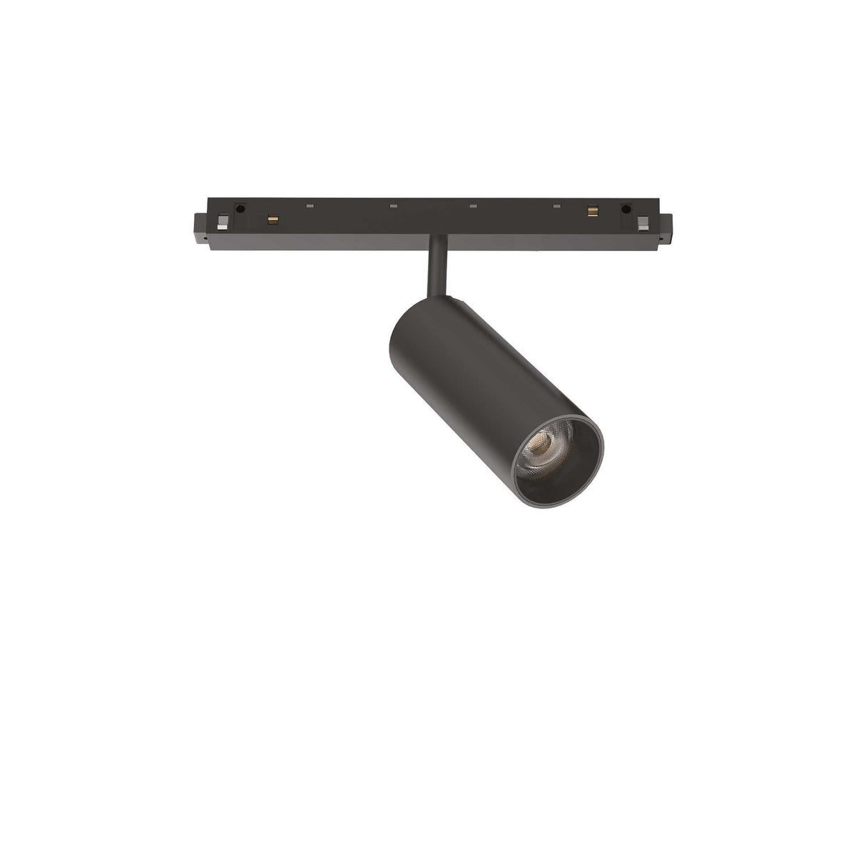 Sleek 12W Black Track Light - 3000K Dimmable