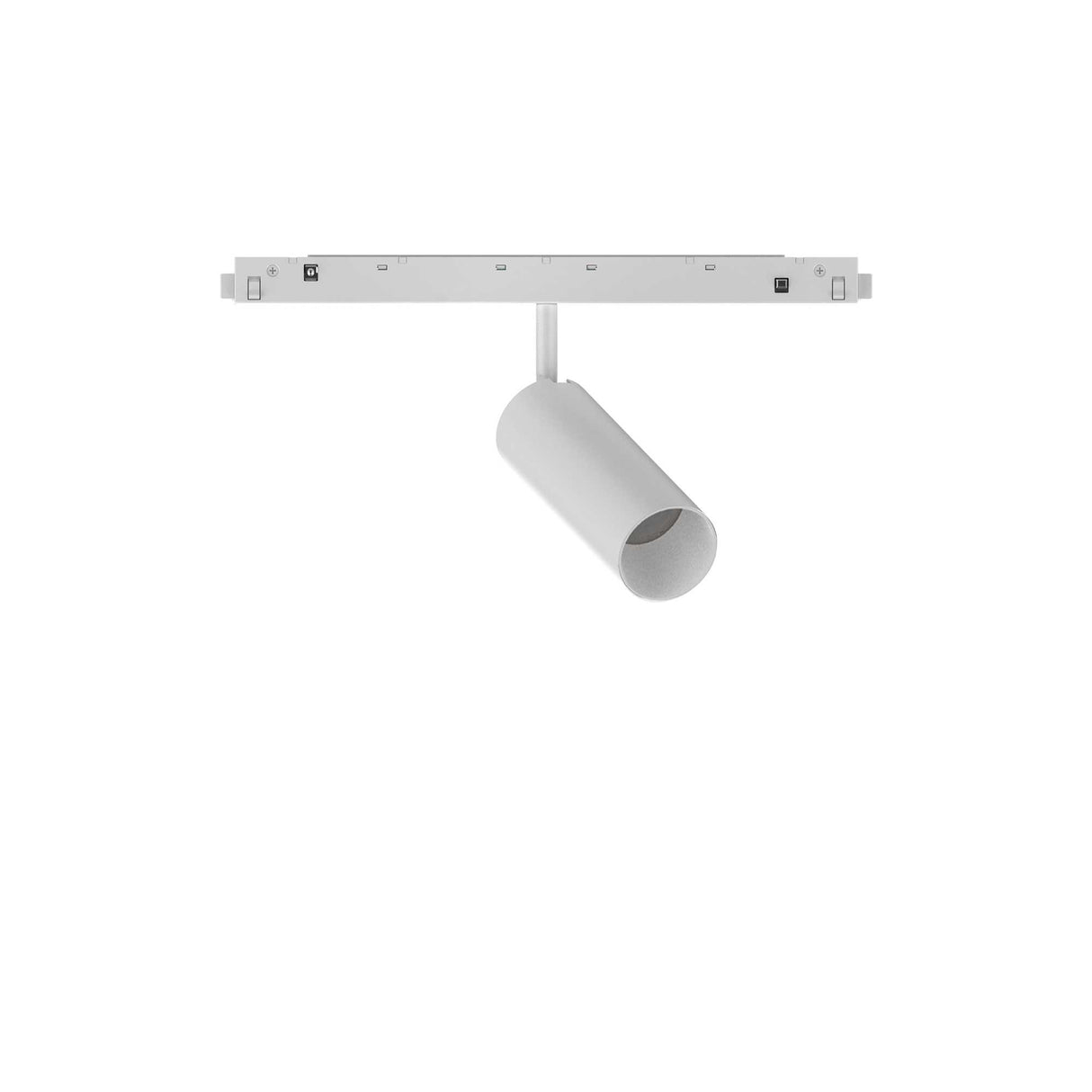 Sleek White 12W LED Track Light 3000K Dimmable