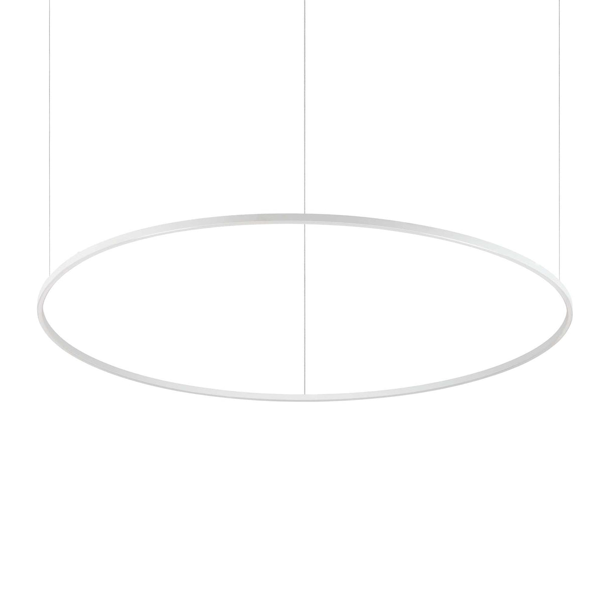 Sleek Oracle Slim Round Pendant Light 3000K DALI White