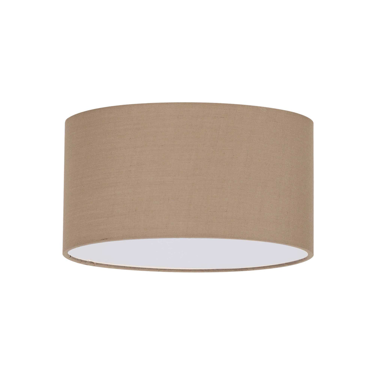 Contemporary Taupe Cylinder Lampshade D70