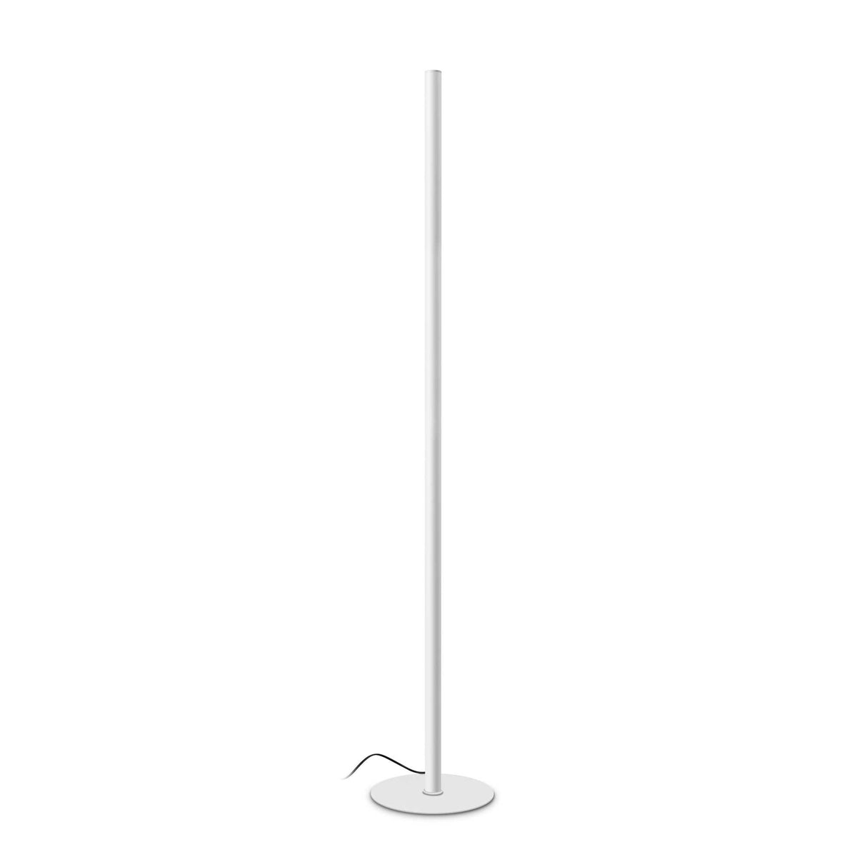 Elegance Illuminated: Single Bulb White Look Lamp