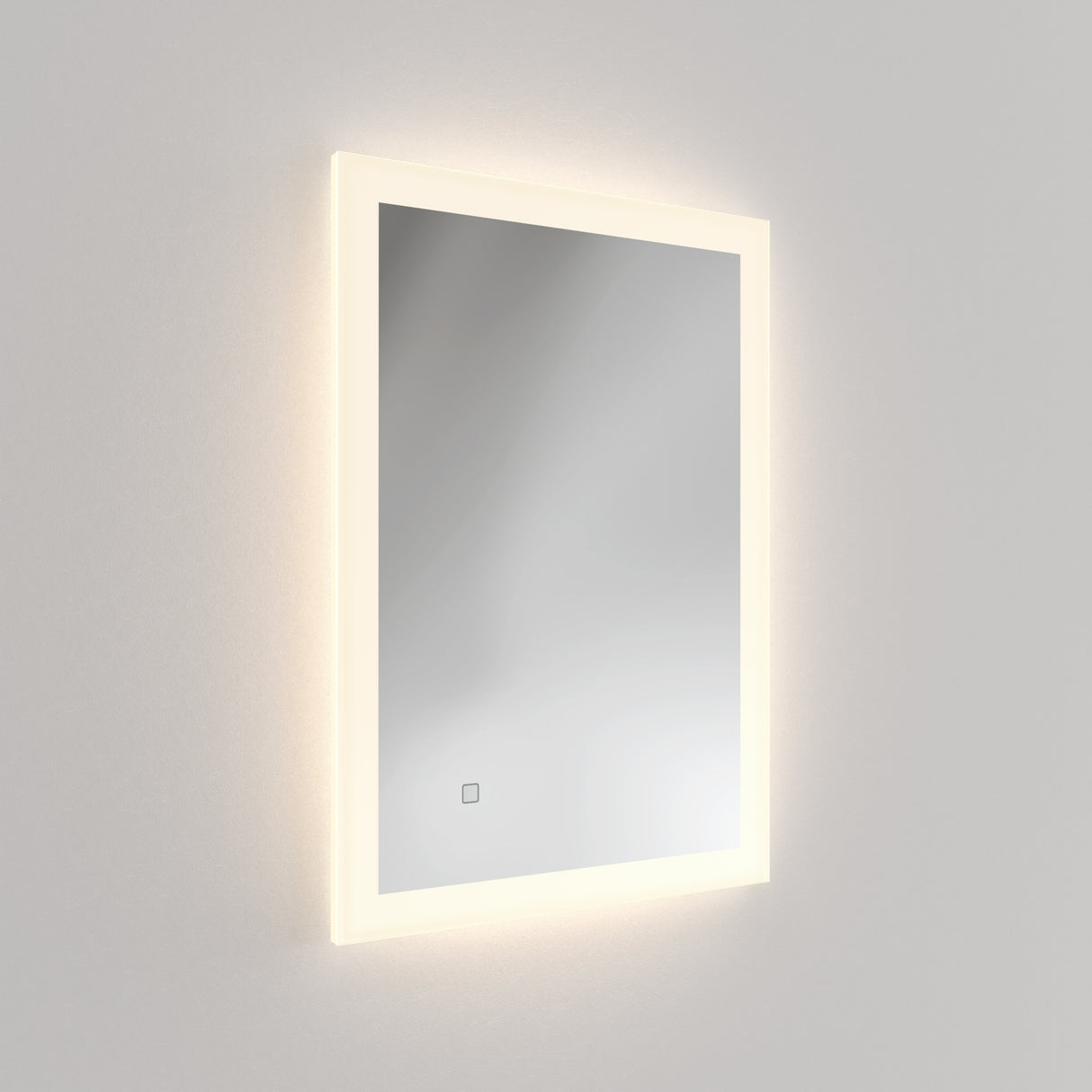 Elegant Ascot 700 Rectangular Glass Mirror Light