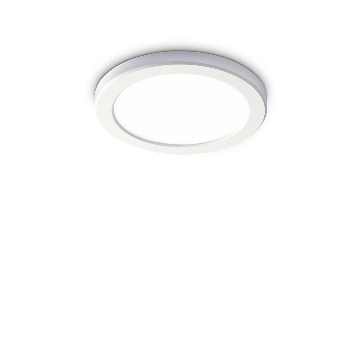 Round White Aura Flush Light - 4000K