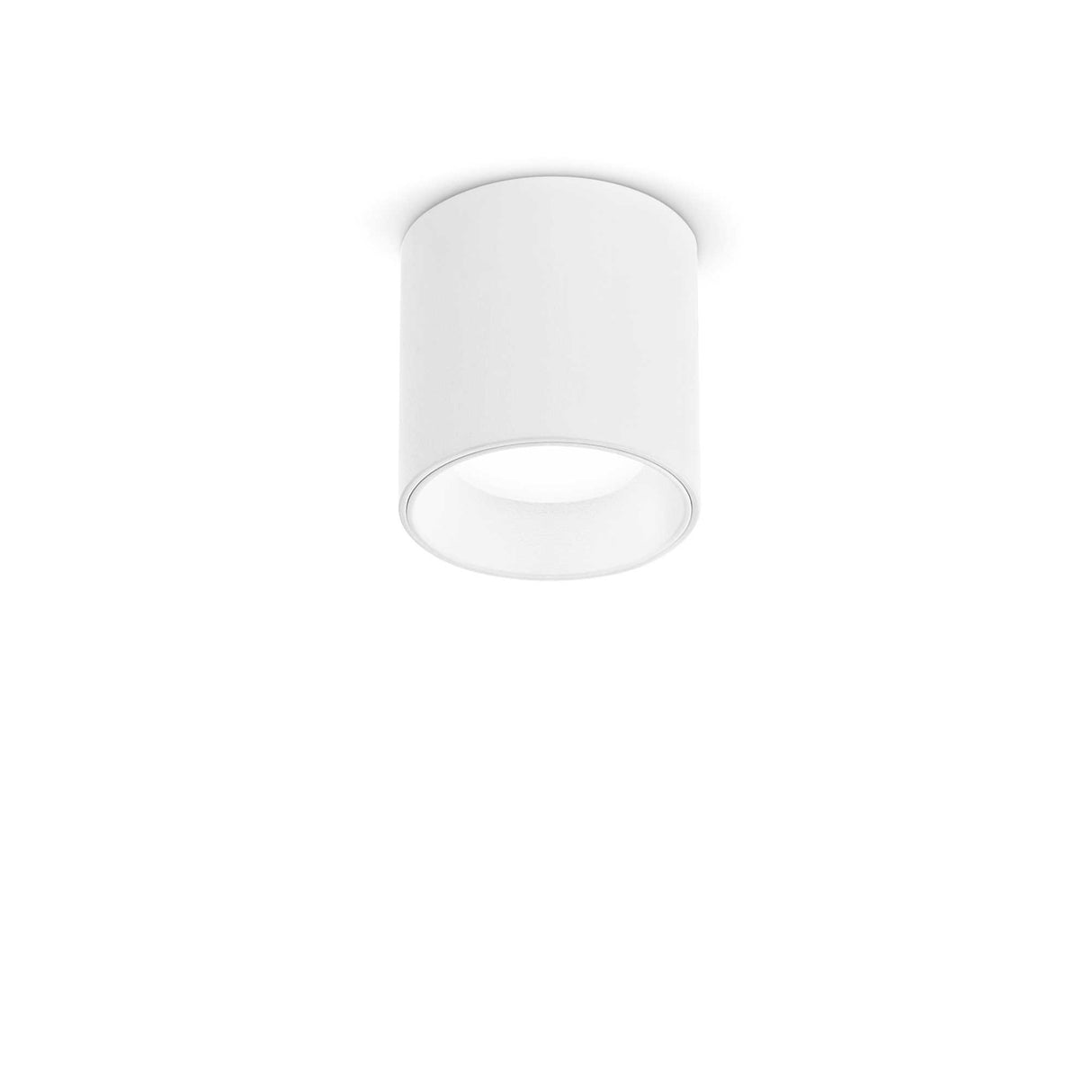 Sleek White Round Ceiling Light - 4000K LED