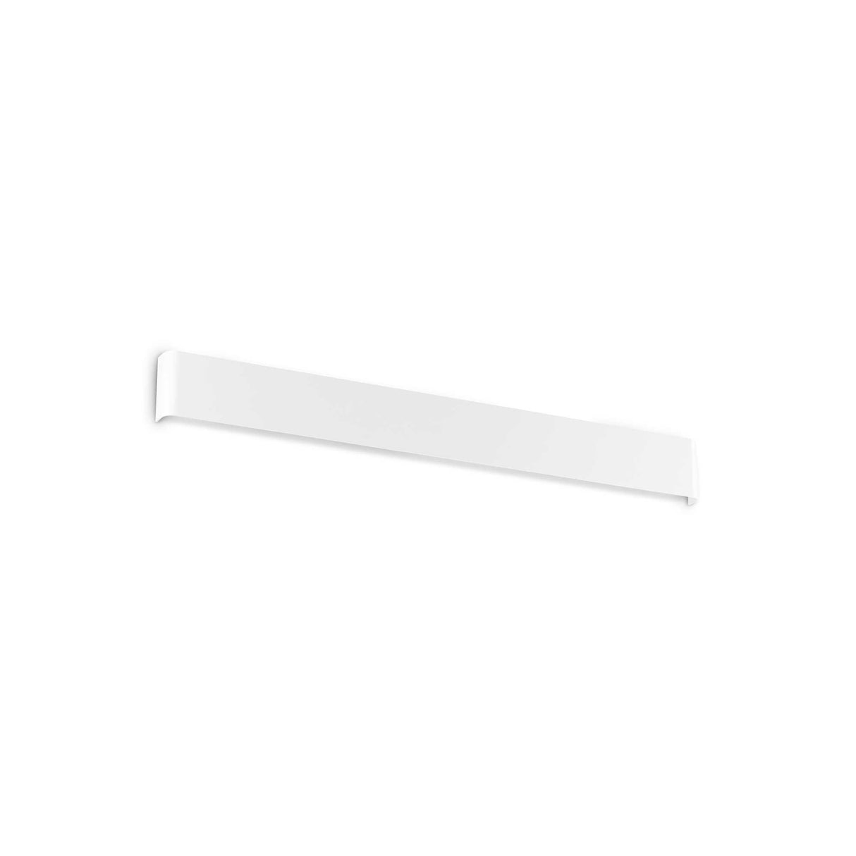 Contemporary White Delta Wall Sconce 4000K