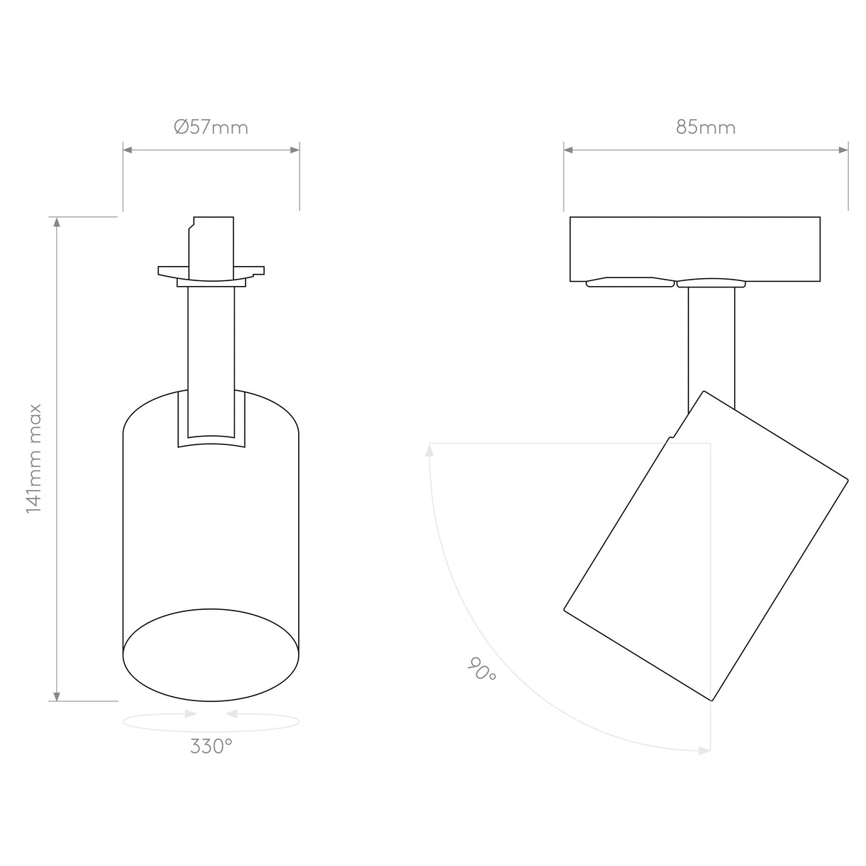 Sleek Ascoli Spotlight Head