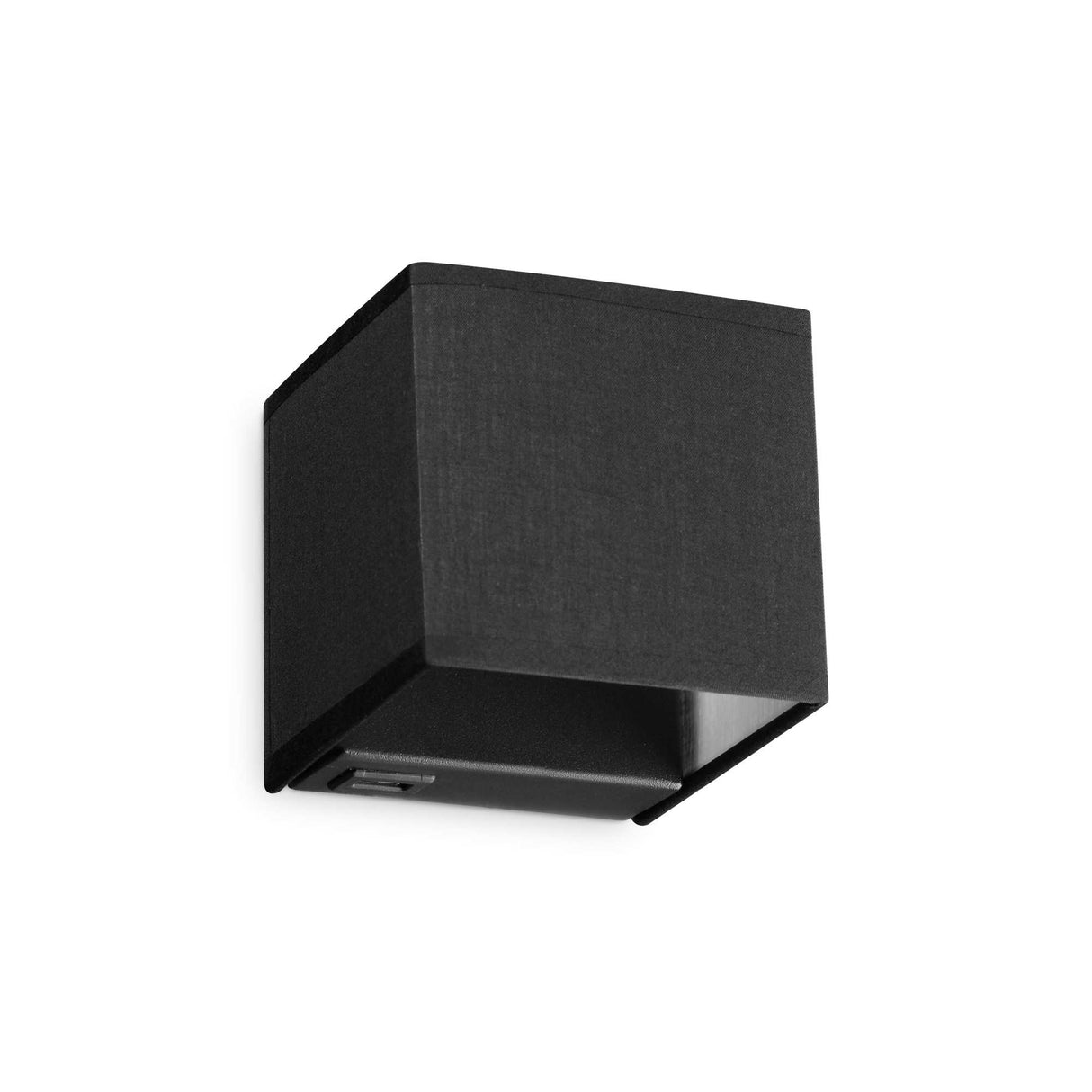 KID Black Wall Lamp with Single Bulb
