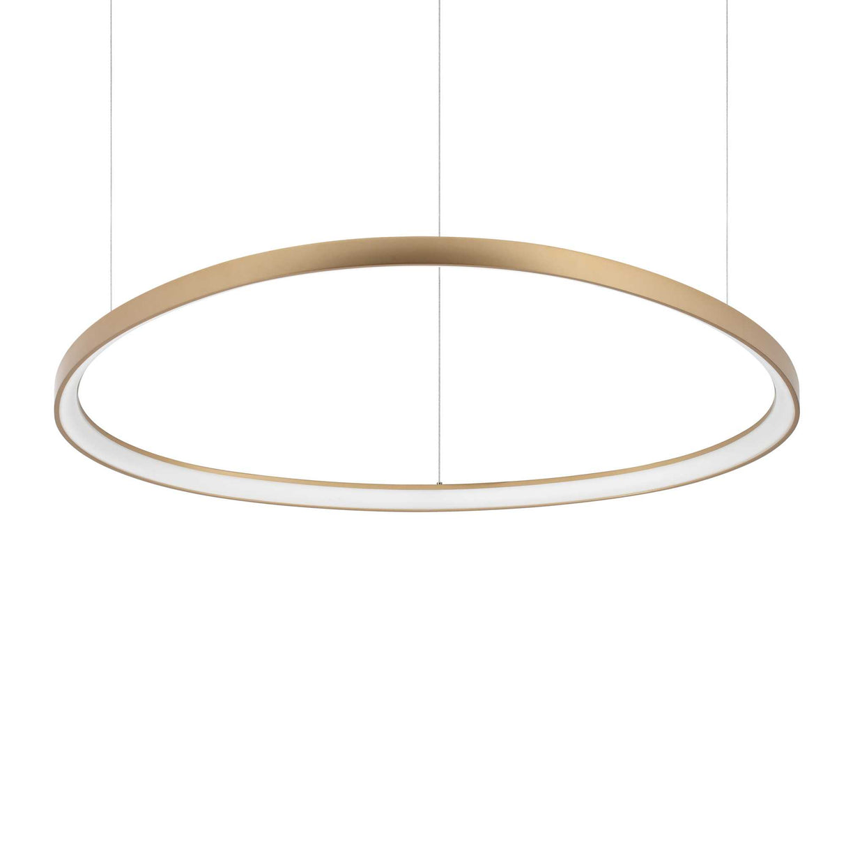 Brass GEMINI Pendant Light D105 - Sleek On/Off Design