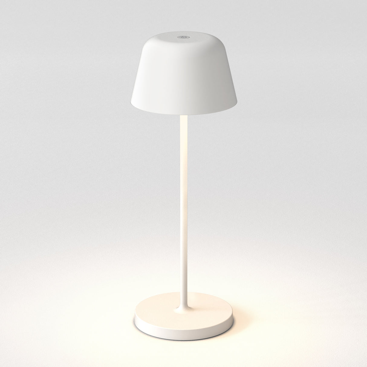 Nomad Textured White Table Lamp