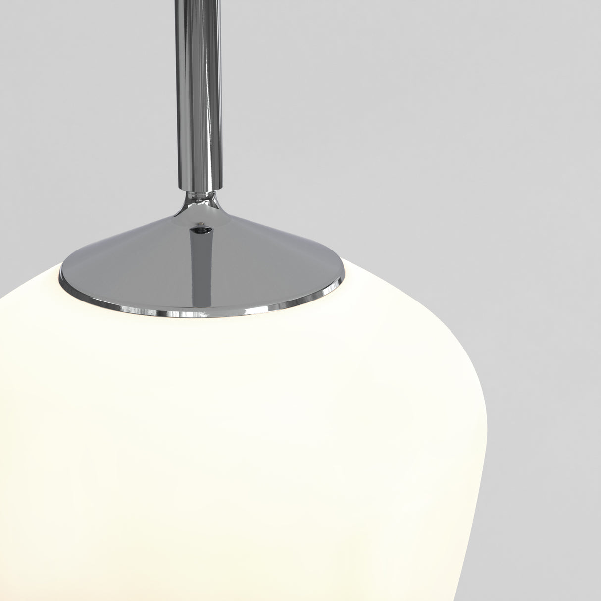 Sleek Chrome Nara Pendant Lamp